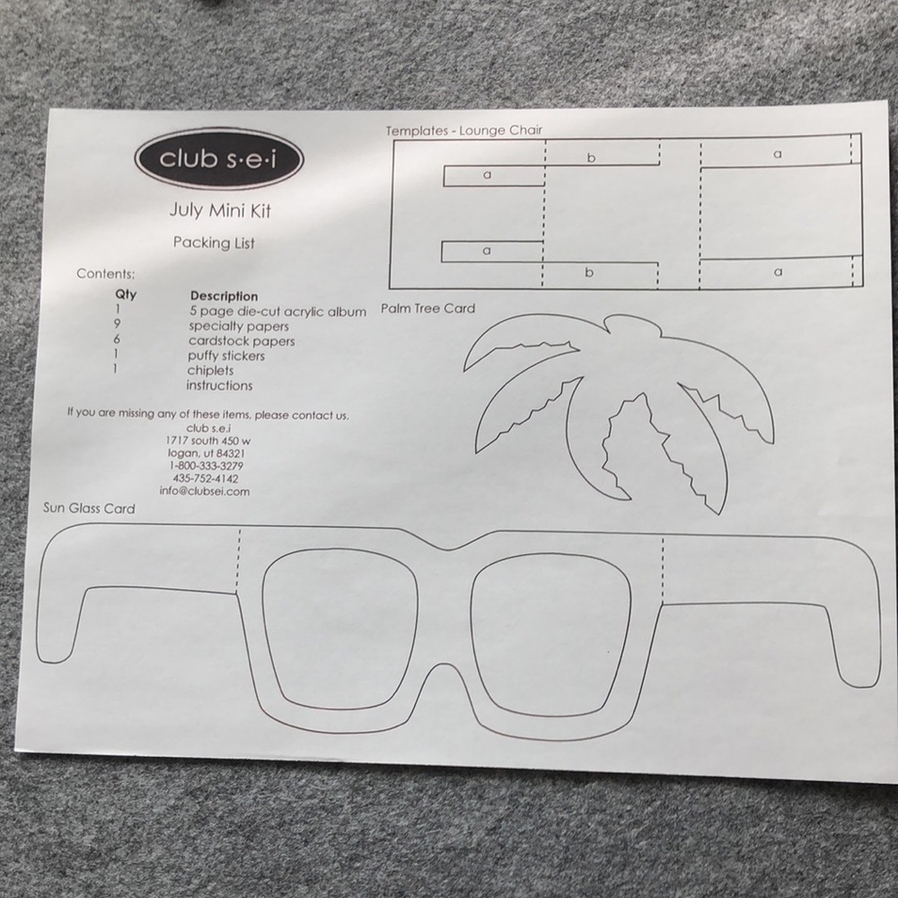 SEI Papercrafting Kit - Picture 8 of 8